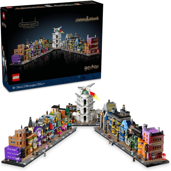 LEGO Harry Potter Diagon Alley Wizarding Shops Building Set